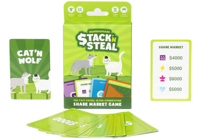 Stack 'n Steal Investing Card Game