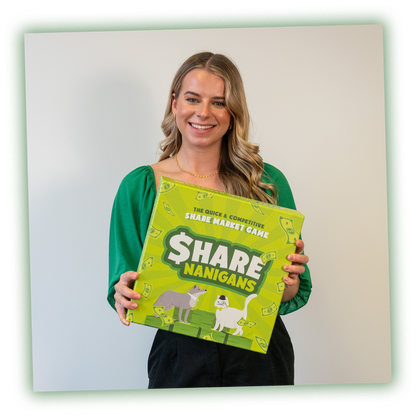 Sharenanigans: Investing Boardgame 🎲 Pre-Order 12th Dec