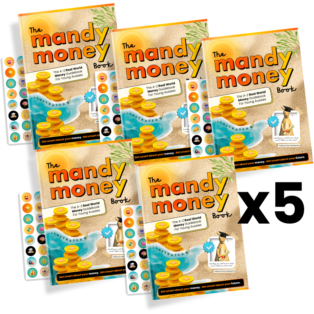 5 x The Mandy Money Book 📦